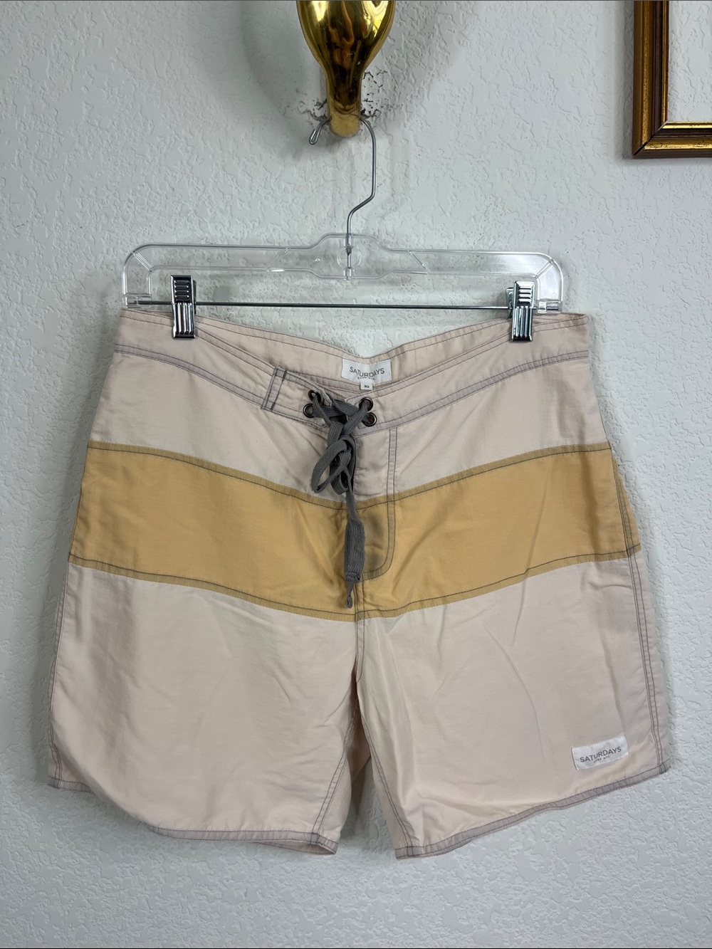 Saturdays New York City Grant Boardshorts Colorblocked